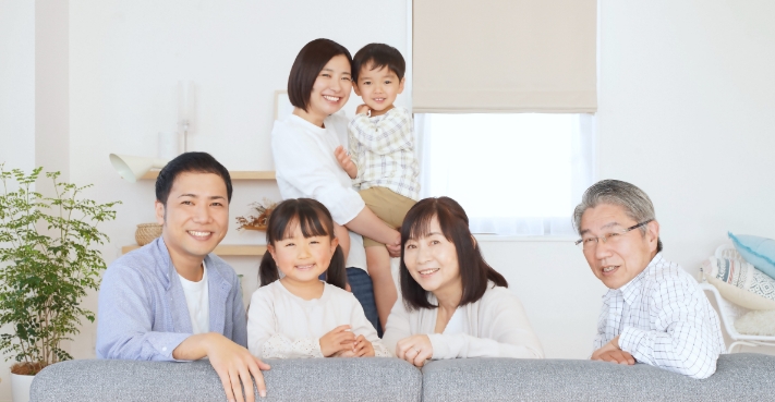 地震から家族を守る家