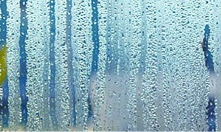 不快な結露を抑えてカビ・ダニの発生を抑制