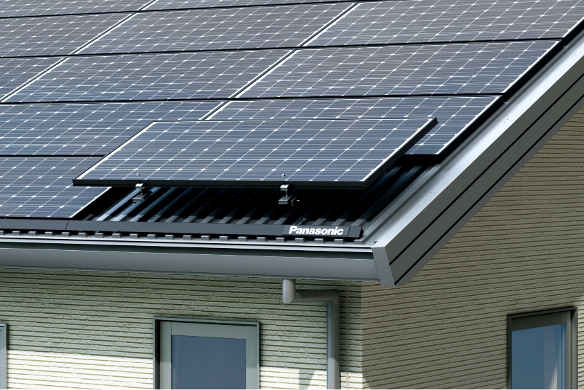 標準装備の太陽光発電システム追加費用なしで創エネ住宅へ